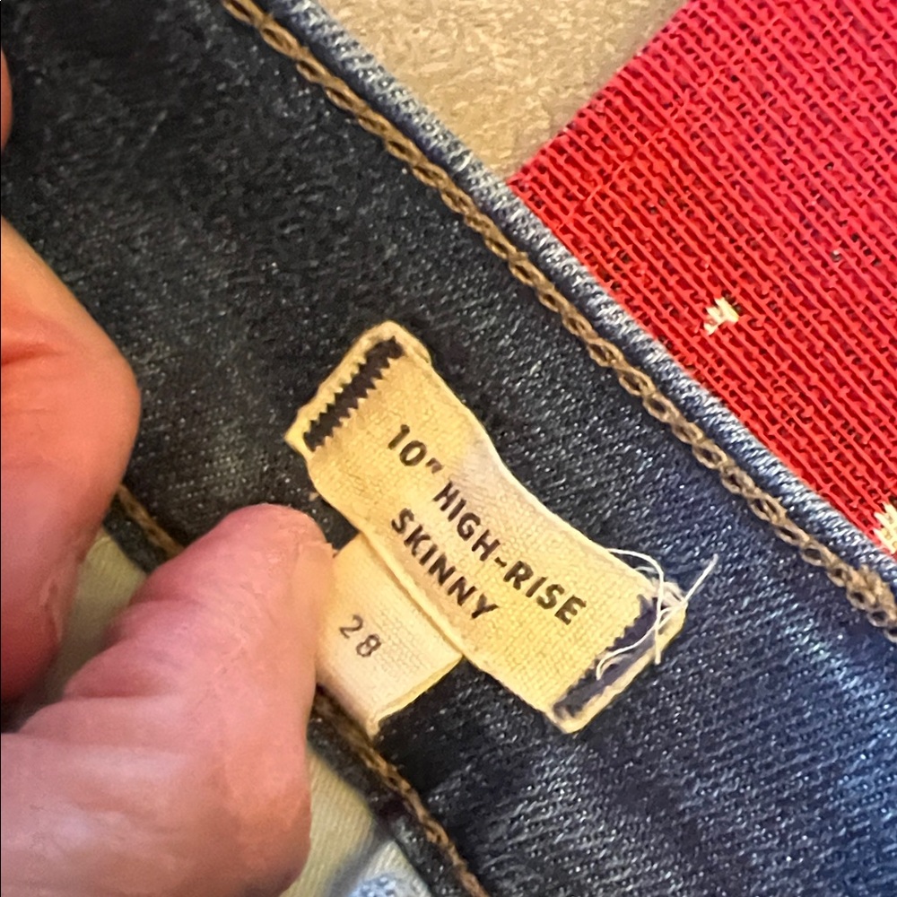 Madewell Dark Blue Skinny Jeans - Picture 4 of 4